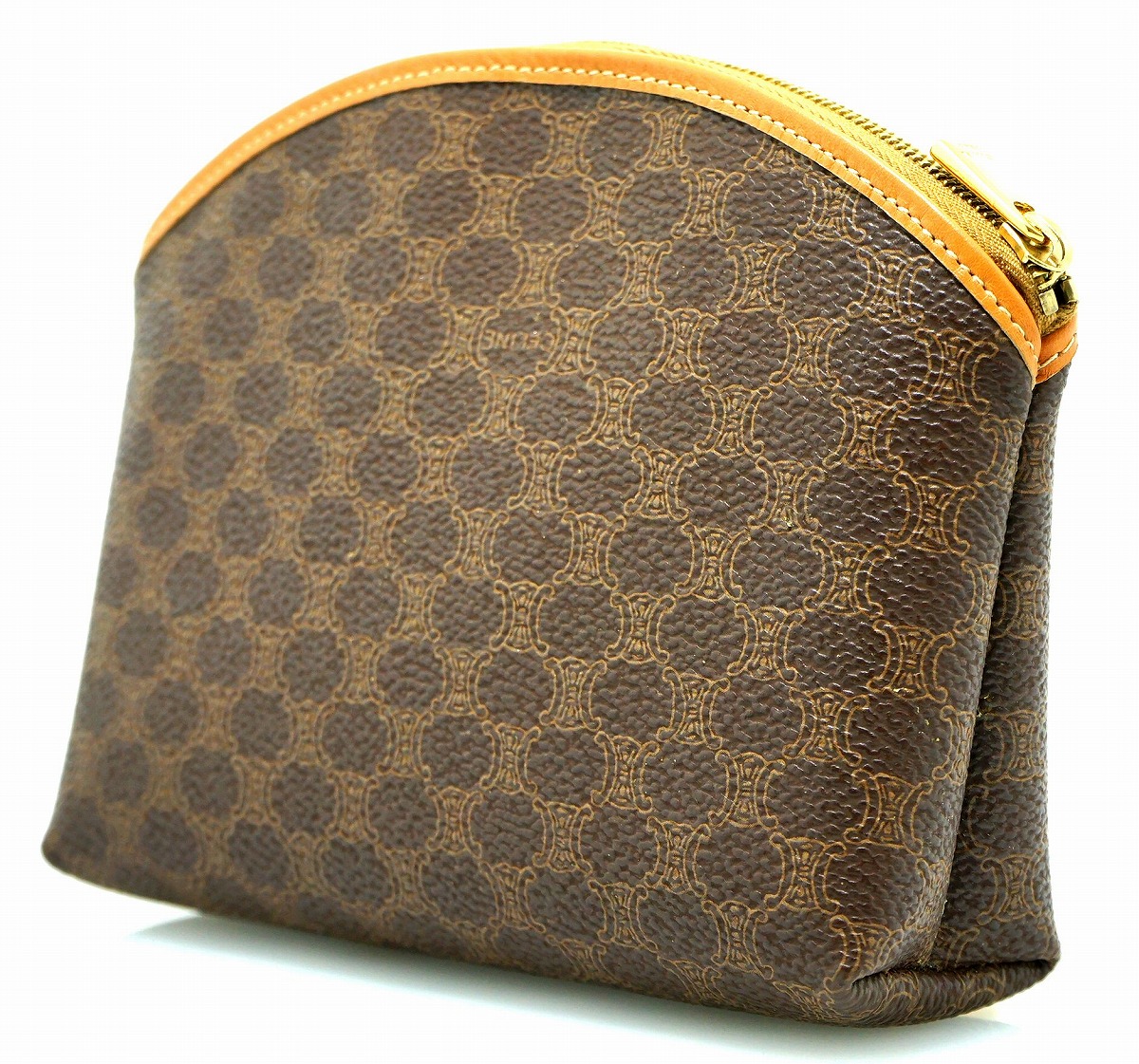 楽天市場】【バッグ】CELINE セリーヌ マカダム柄 ポーチ コスメポーチ