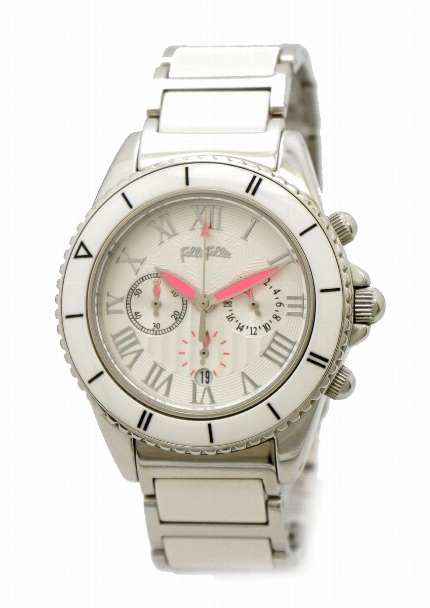 楽天市場】【ウォッチ】Folli Follie フォリ フォリ クロノグラフ