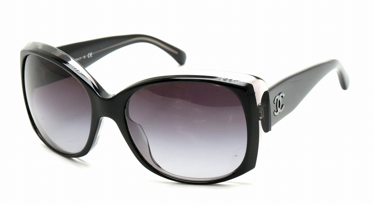 楽天市場】CHANEL シャネル サングラス スモーク ココマーク ブラック