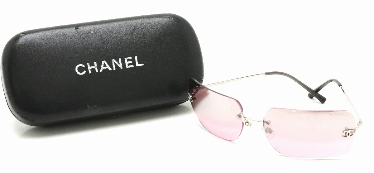 楽天市場】CHANEL シャネル サングラス ココマーク ピンク