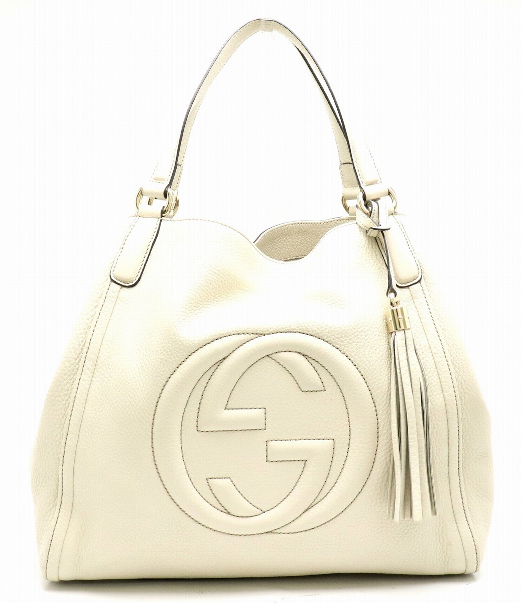 楽天市場】【バッグ】GUCCI グッチ ソーホー フリンジ タッセル レザー