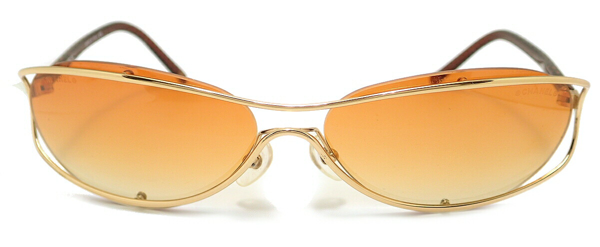 楽天市場】CHANEL シャネル サングラス ココマーク オレンジ