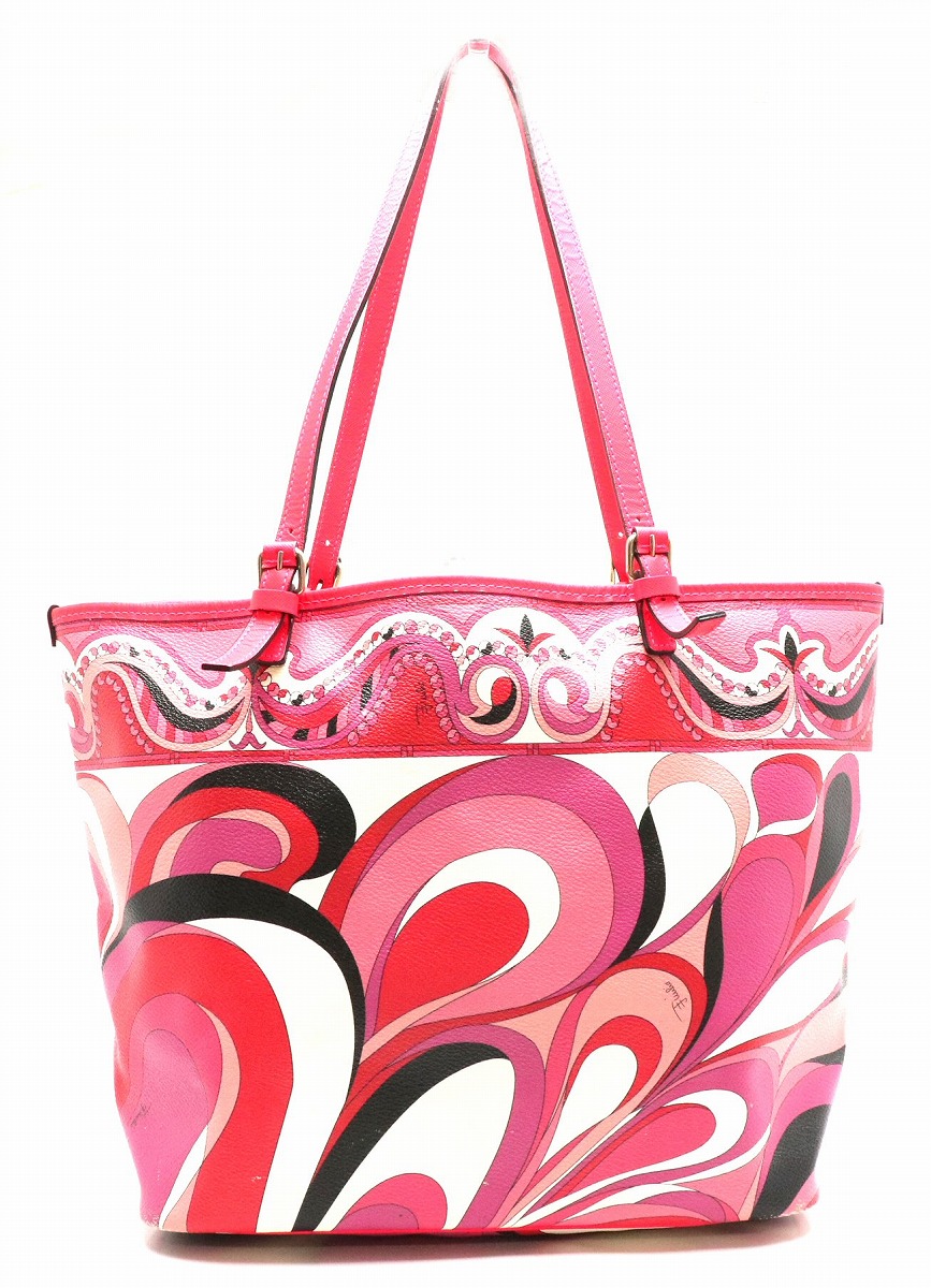 楽天市場】【バッグ】EMILIO PUCCI エミリオ プッチ トートバッグ