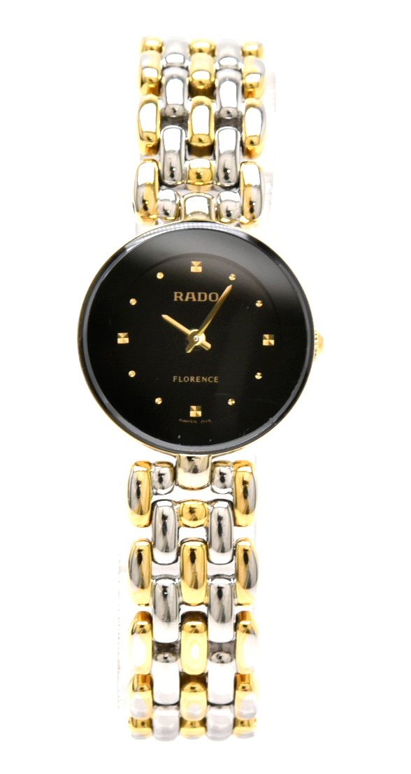 楽天市場】【ウォッチ】RADO ラドー フローレンス ブラック文字盤 SS