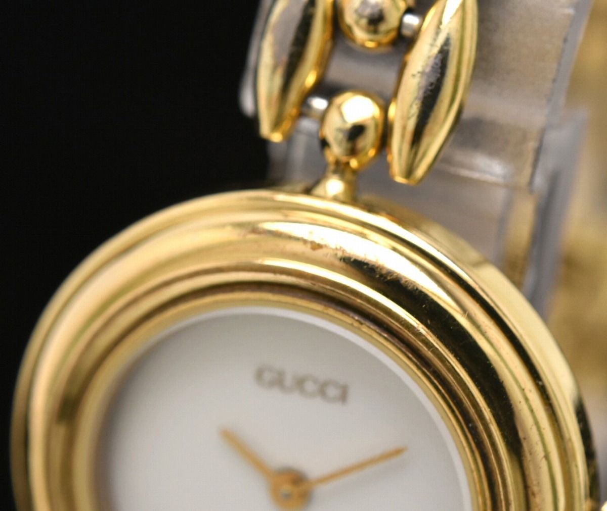 楽天市場】【ウォッチ】GUCCI グッチ チェンジベゼル ホワイト文字盤