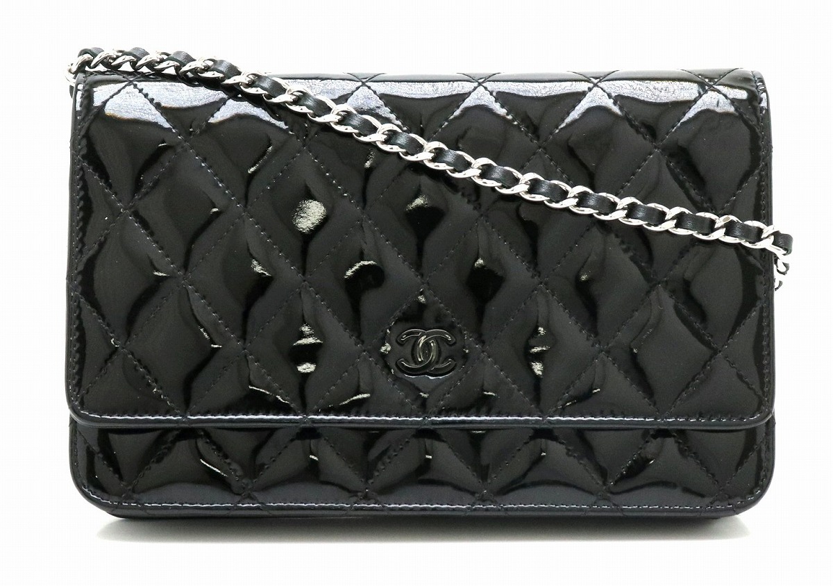 楽天市場】【バッグ】CHANEL シャネル マトラッセ チェーンウォレット