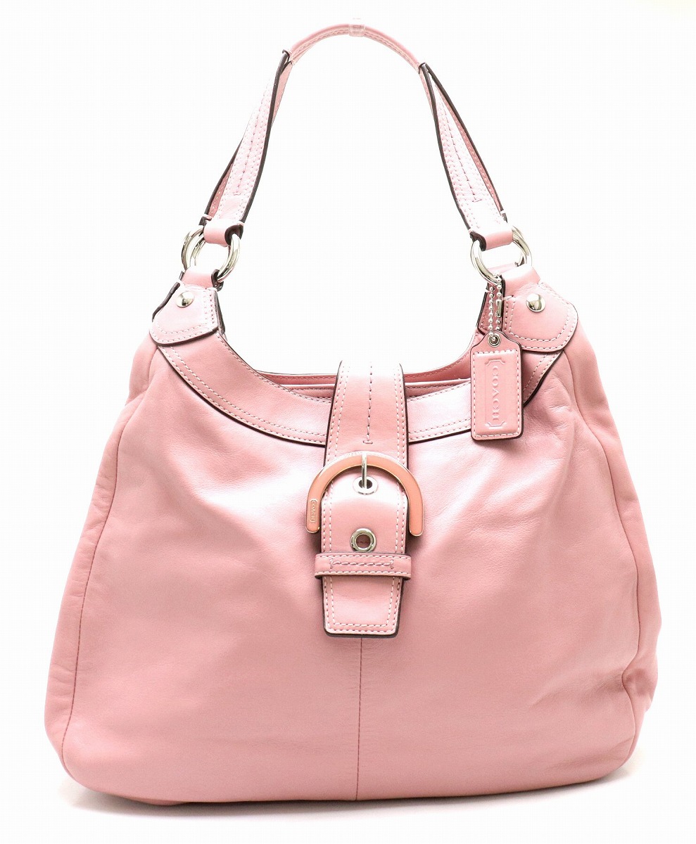 楽天市場】【バッグ】COACH コーチ ソーホー ラージ レザーホーボー