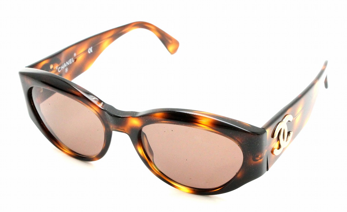 楽天市場】CHANEL シャネル サングラス ココマーク ブラウンスモーク