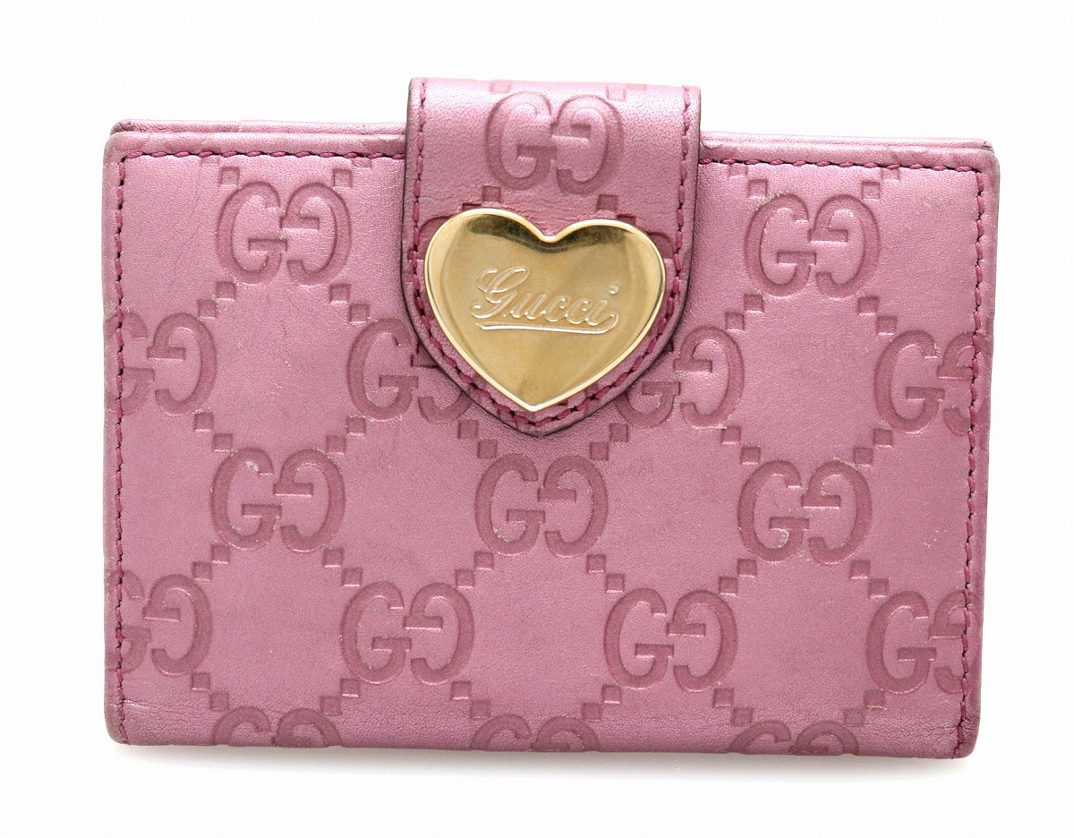 楽天市場】GUCCI グッチ グッチシマ レザー ハート カードケース パス
