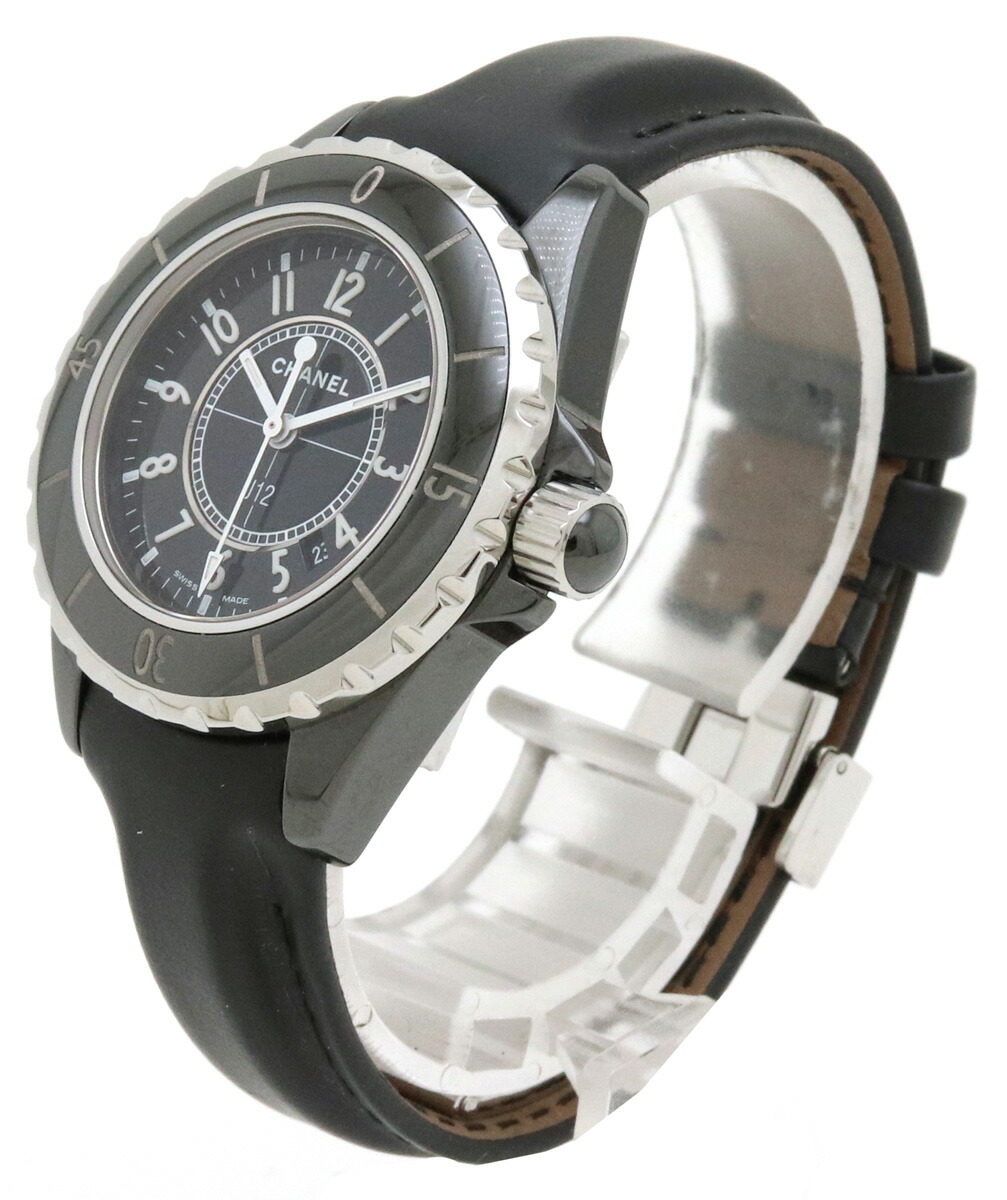 楽天市場】【ウォッチ】CHANEL シャネル J12 ブラック 黒 33mm