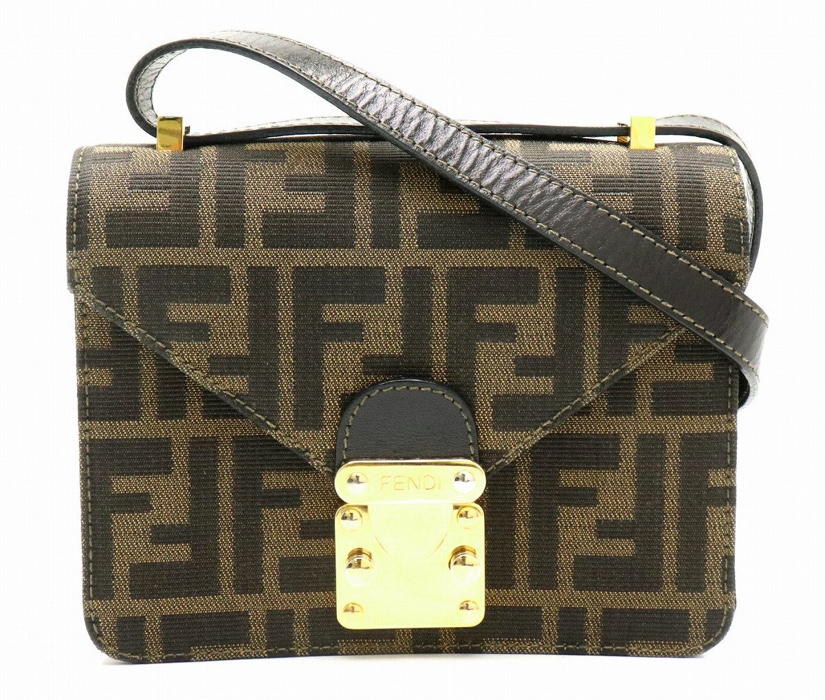 楽天市場】【バッグ】FENDI フェンディ ズッカ柄 ショルダーバッグ