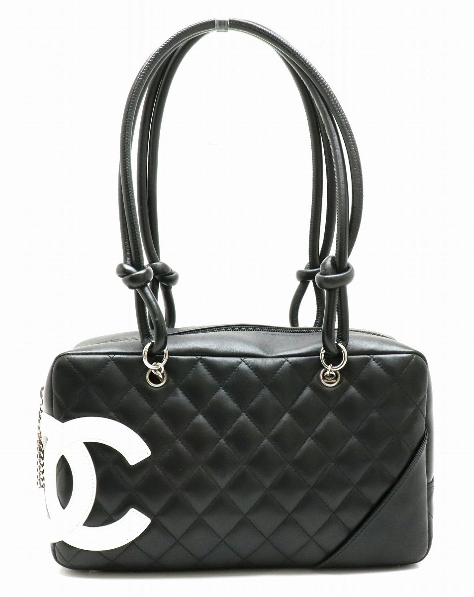 楽天市場】【バッグ】CHANEL シャネル カンボンライン ボウリング