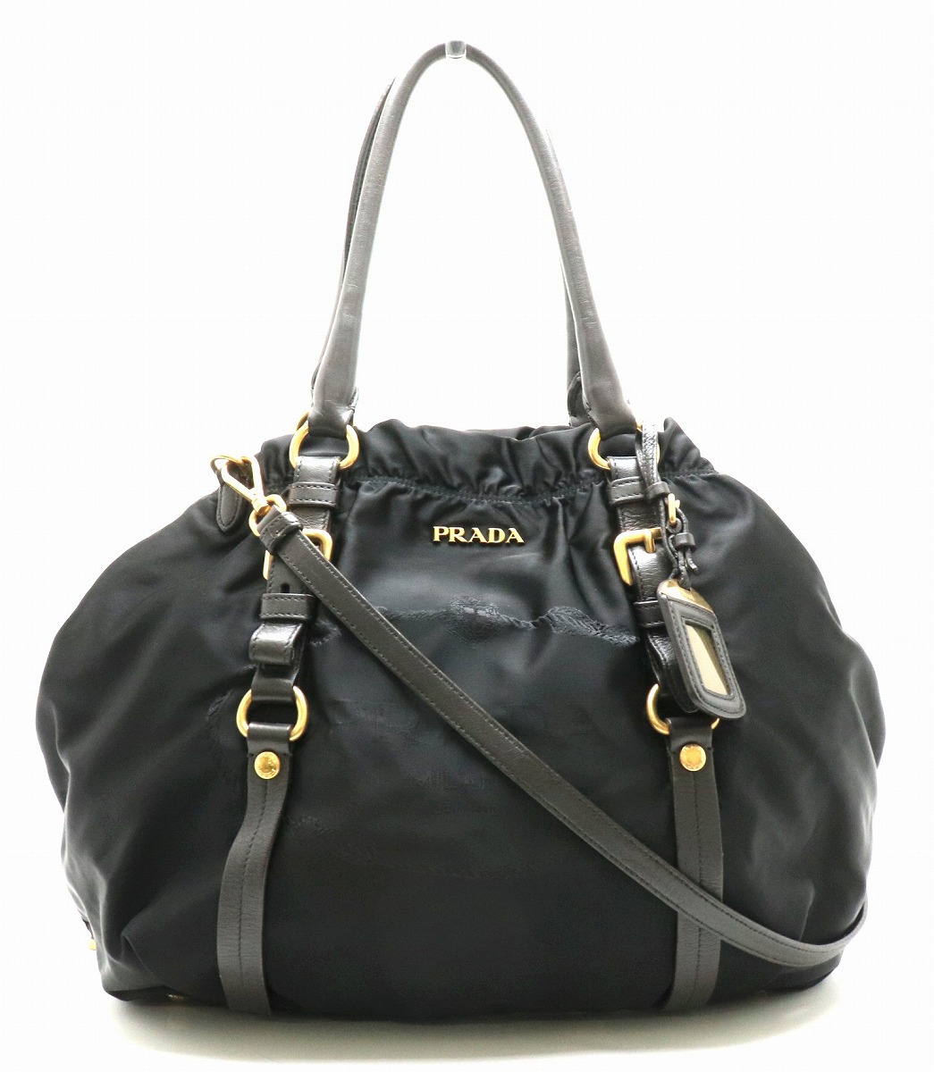 楽天市場】【バッグ】PRADA プラダ NYLON JACQUARD ロゴジャガード