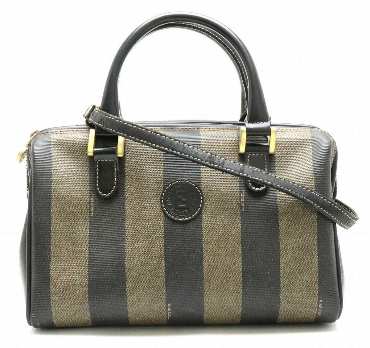 楽天市場】【バッグ】FENDI フェンディ ペカン柄 ハンドバッグ ミニ