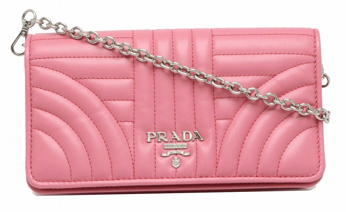 楽天市場】【財布】PRADA プラダ チェーンウォレット チェーン