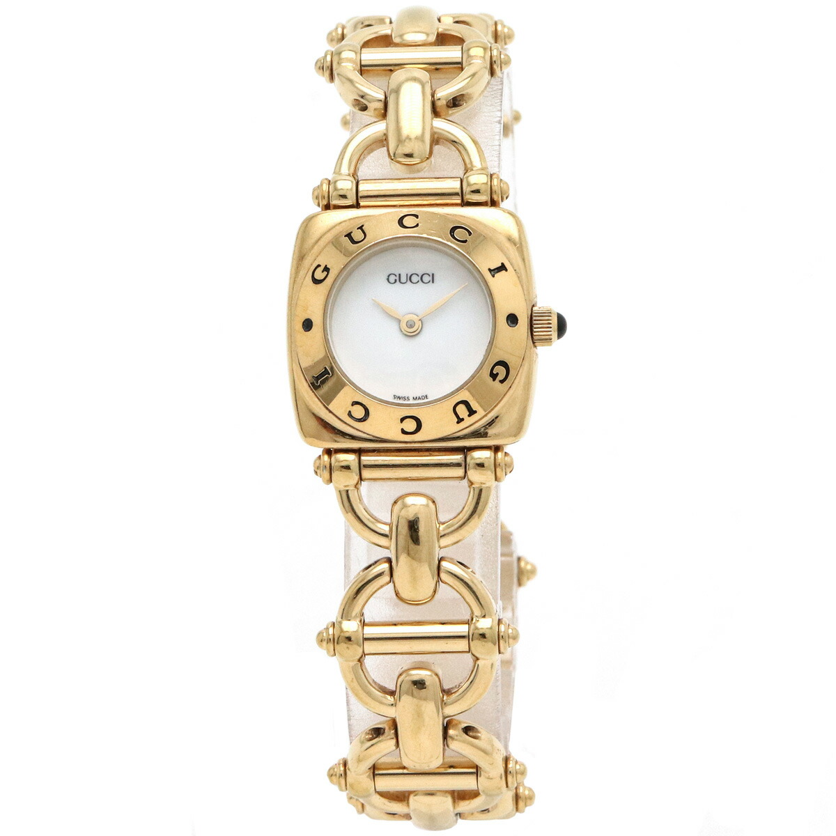 楽天市場】【ウォッチ】GUCCI グッチ ホワイト文字盤 GP ゴールド