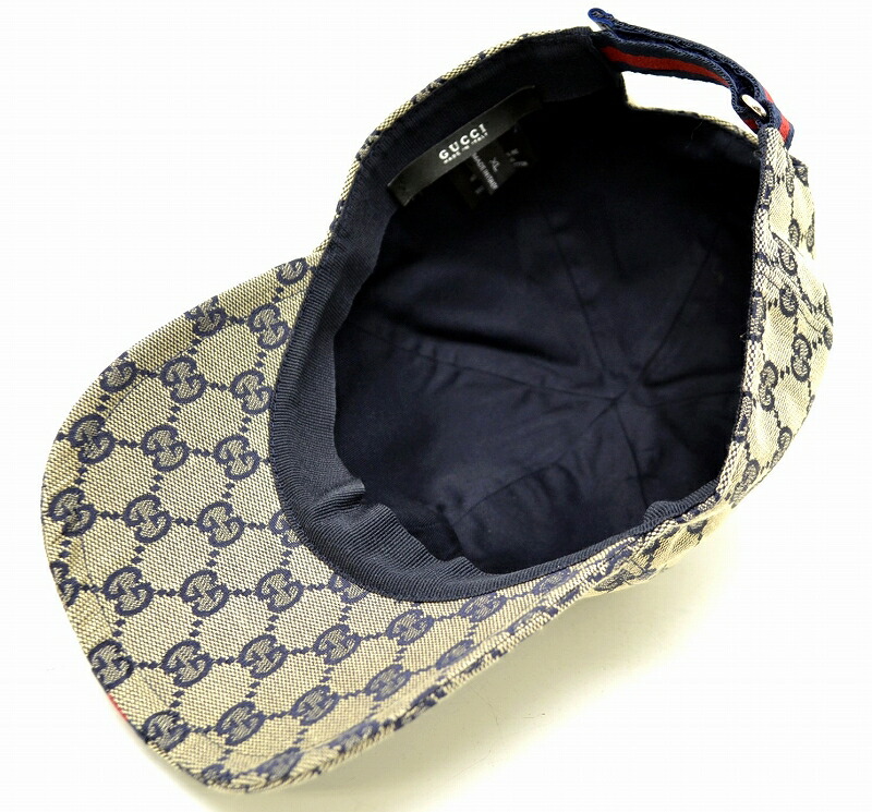 楽天市場】GUCCI グッチ GGキャンバス キャップ 帽子 XLサイズ