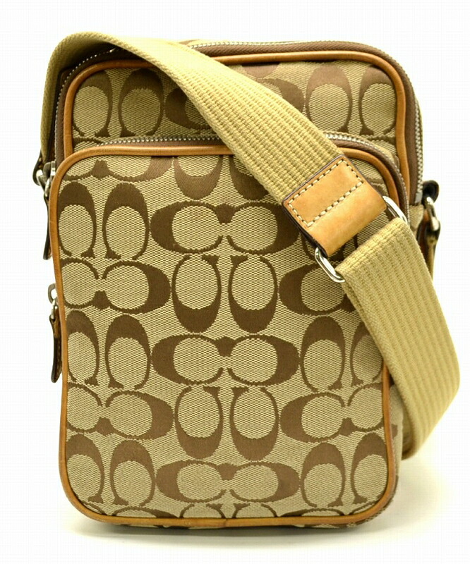 楽天市場】【バッグ】COACH コーチ シグネチャー ショルダーバッグ