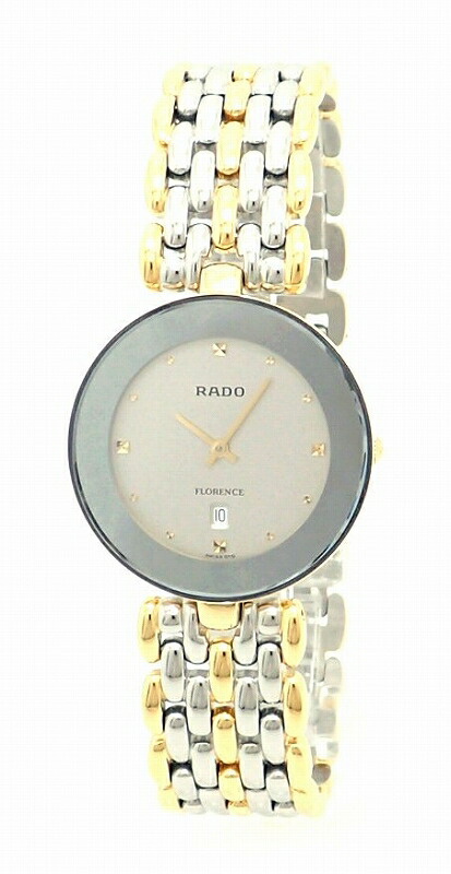 楽天市場】【ウォッチ】RADO ラドー フローレンス デイト シルバー