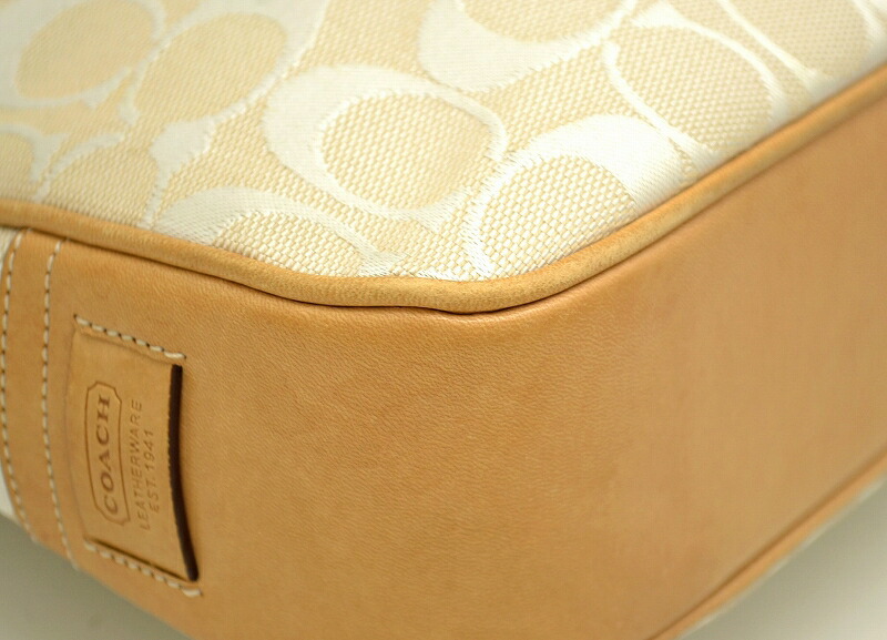 楽天市場】【バッグ】COACH コーチ シグネチャー クリップ ホーボー