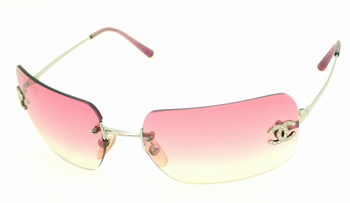 楽天市場】CHANEL シャネル サングラス ココマーク ラインストーン