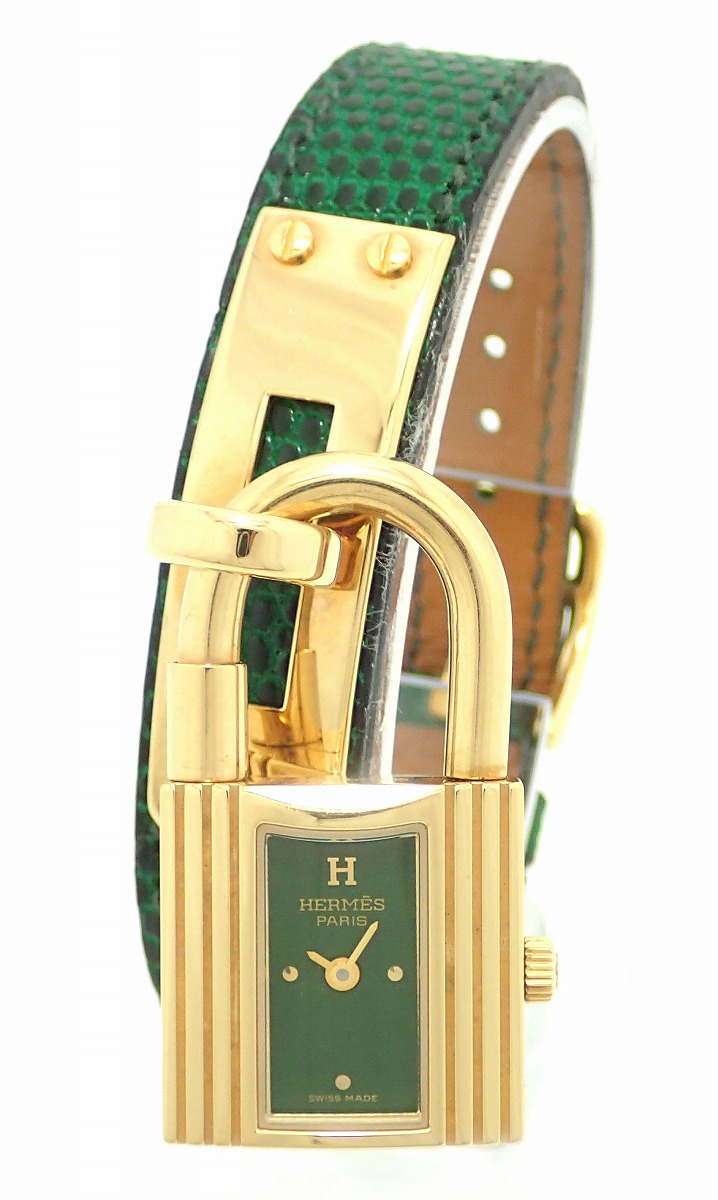 楽天市場】【ウォッチ】HERMES エルメス ケリーウォッチ ゴールド文字