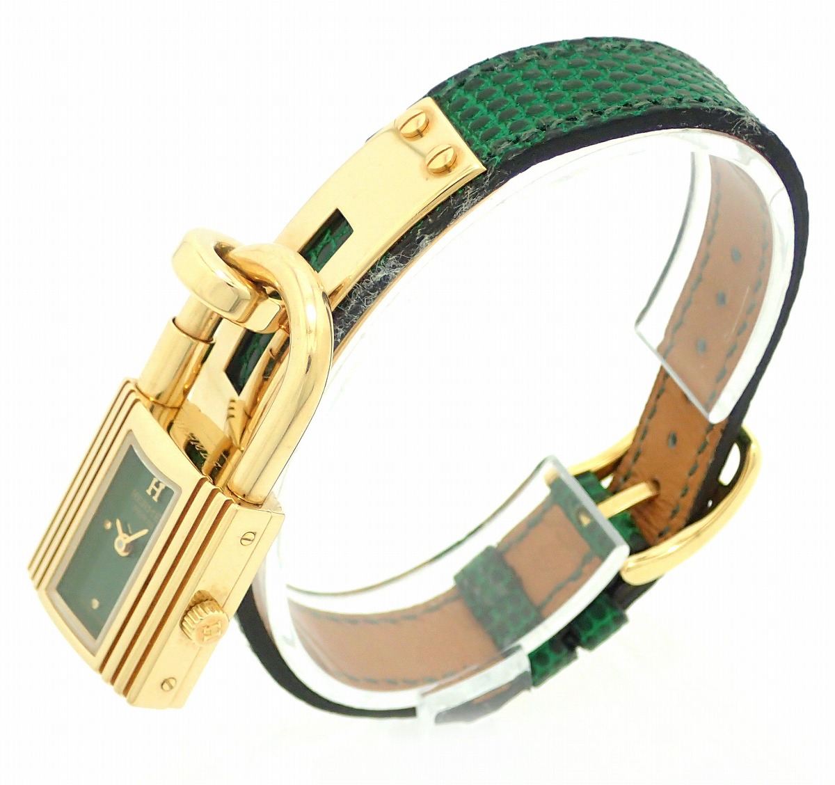 楽天市場】【ウォッチ】HERMES エルメス ケリーウォッチ ゴールド文字