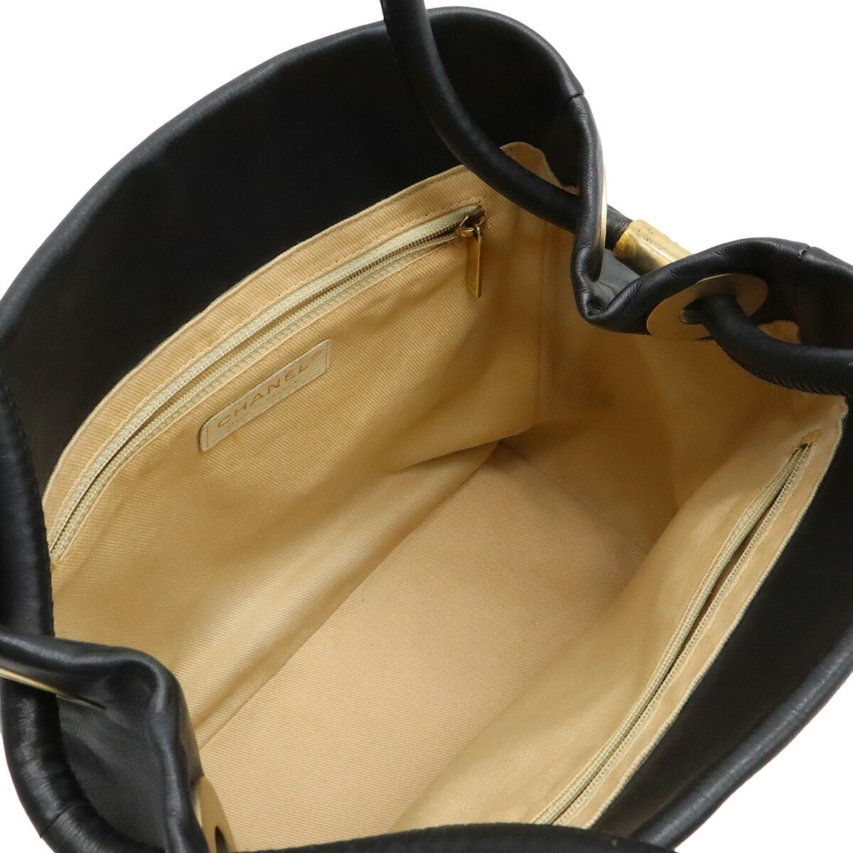 楽天市場】CHANEL シャネル カメリア ロゴ トートバッグ ショルダー