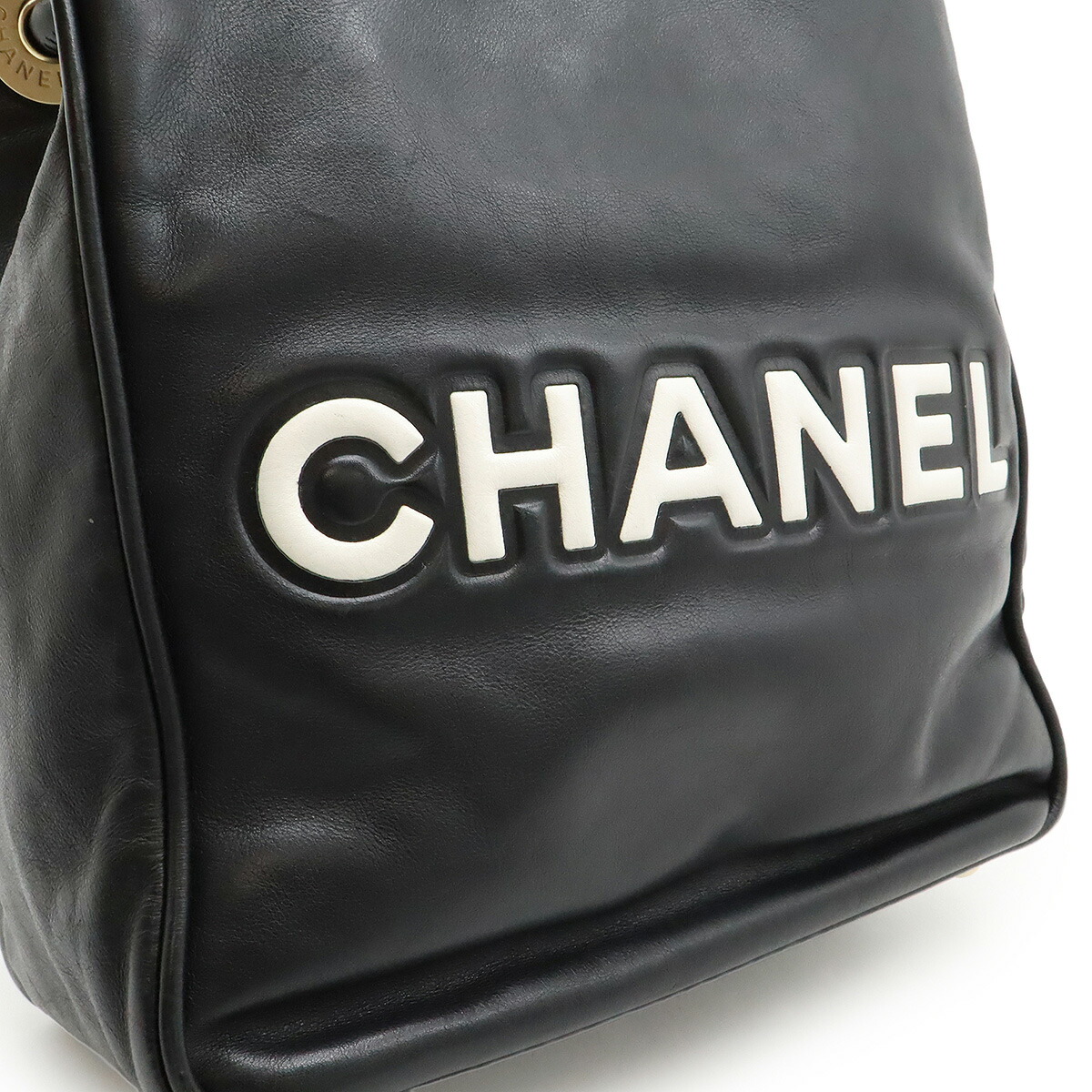 楽天市場】CHANEL シャネル カメリア ロゴ トートバッグ ショルダー