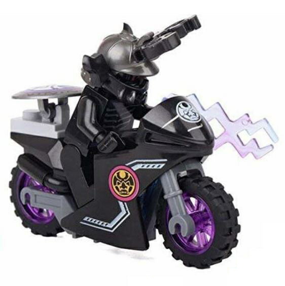 楽天市場】忍者 ゴー ミニフィグ ブロック 6体 ＋ バイク 6台 セット