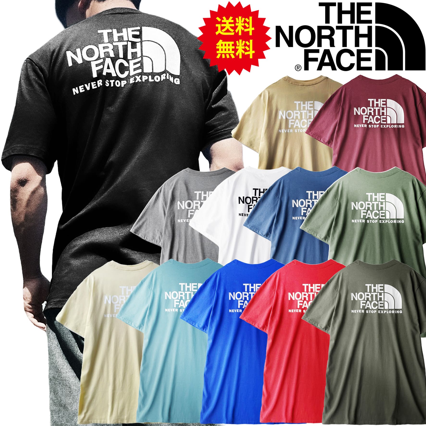 楽天市場】ノースフェイス Tシャツ メンズ ブランド ティーシャツ