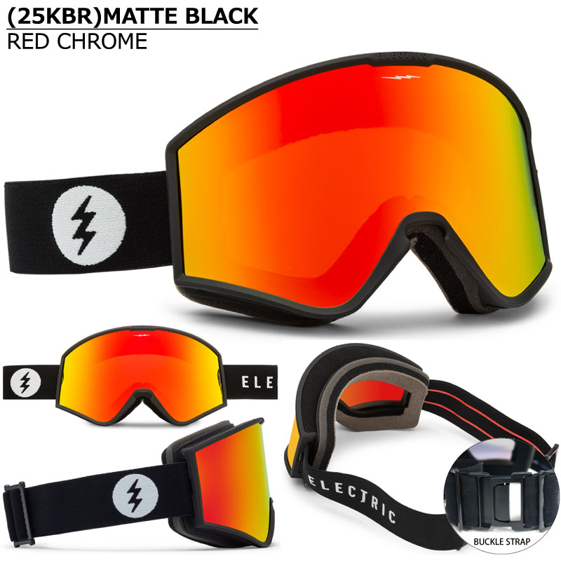 2025 エレクトリック KLEVELAND EK1 RED CHR ゴーグル Electric Visual