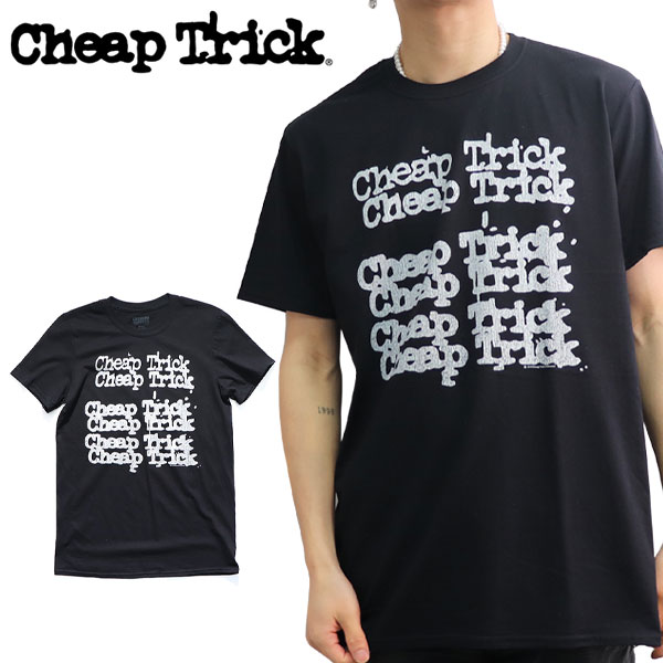 楽天市場】チープ トリック【CHEAP TRICK】SS TEE BLACK ブラック ロゴ