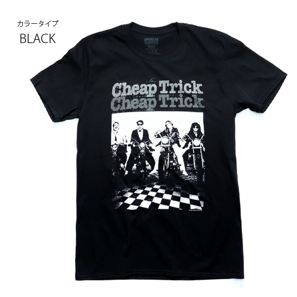 楽天市場】チープ トリック【CHEAP TRICK】SS TEE BLACK WHITE CHEAP
