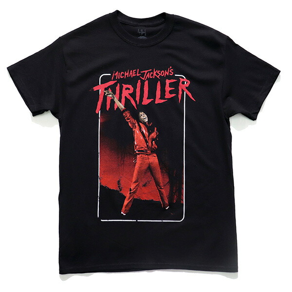 楽天市場】マイケルジャクソン【MICHAEL JACKSON】THRILLER TEE 半袖