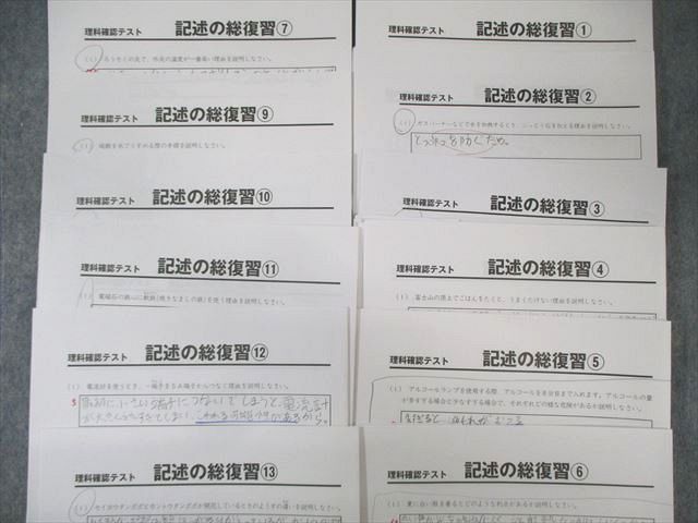 楽天市場】SAPIX サピックス 理科確認テスト 記述の総復習 【計12回分