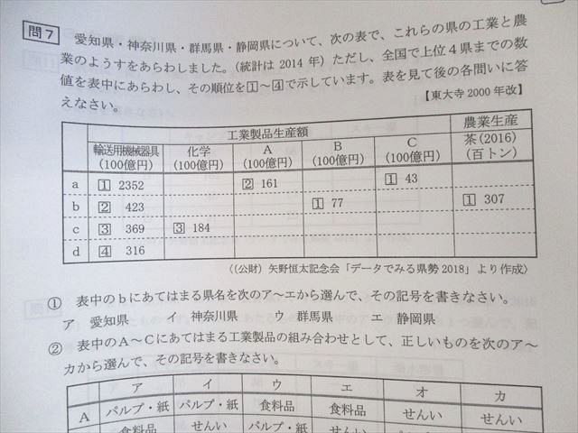 楽天市場】浜学園 小6 日曜志望校別特訓 男子最難関コース 社会 10月