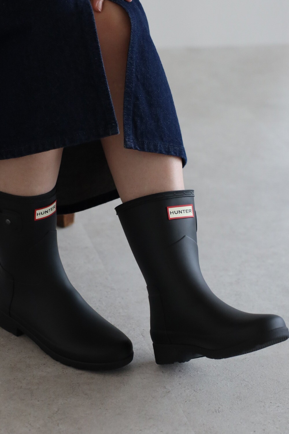 楽天市場】ハンター HUNTER レインブーツ ショート レインシューズ