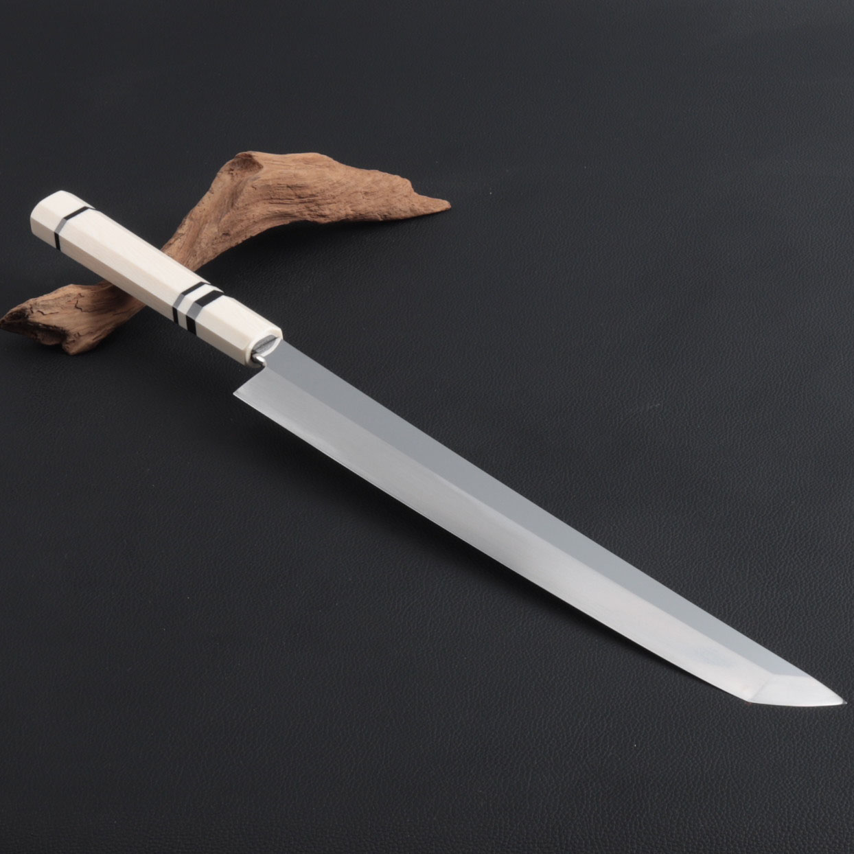 楽天市場】先丸柳刃包丁 尺（刃渡り300mm）通常鏡面仕上げ 本刃付け