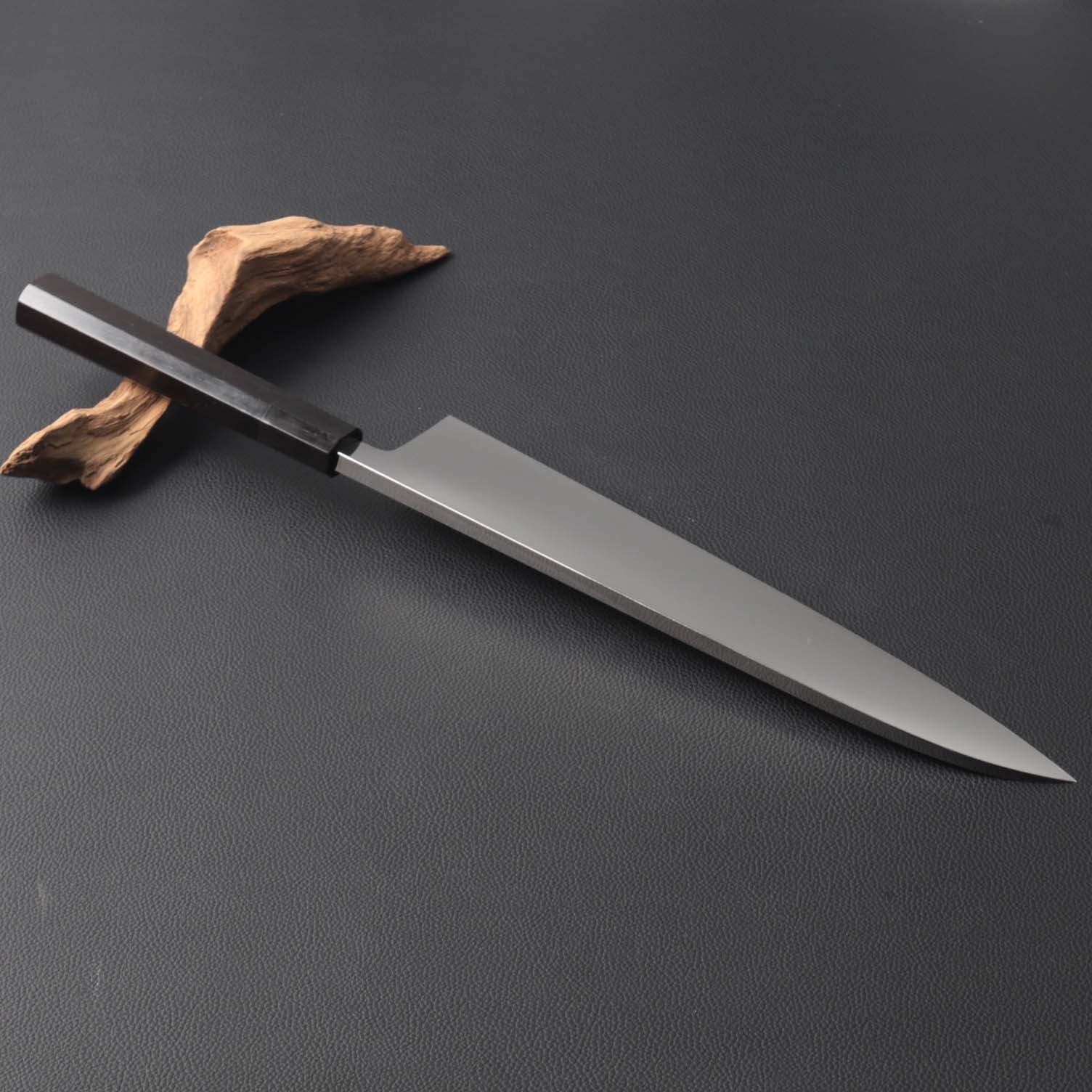 楽天市場】出刃包丁 尺（刃渡り300mm）通常鏡面仕上げ 本刃付け 刺身