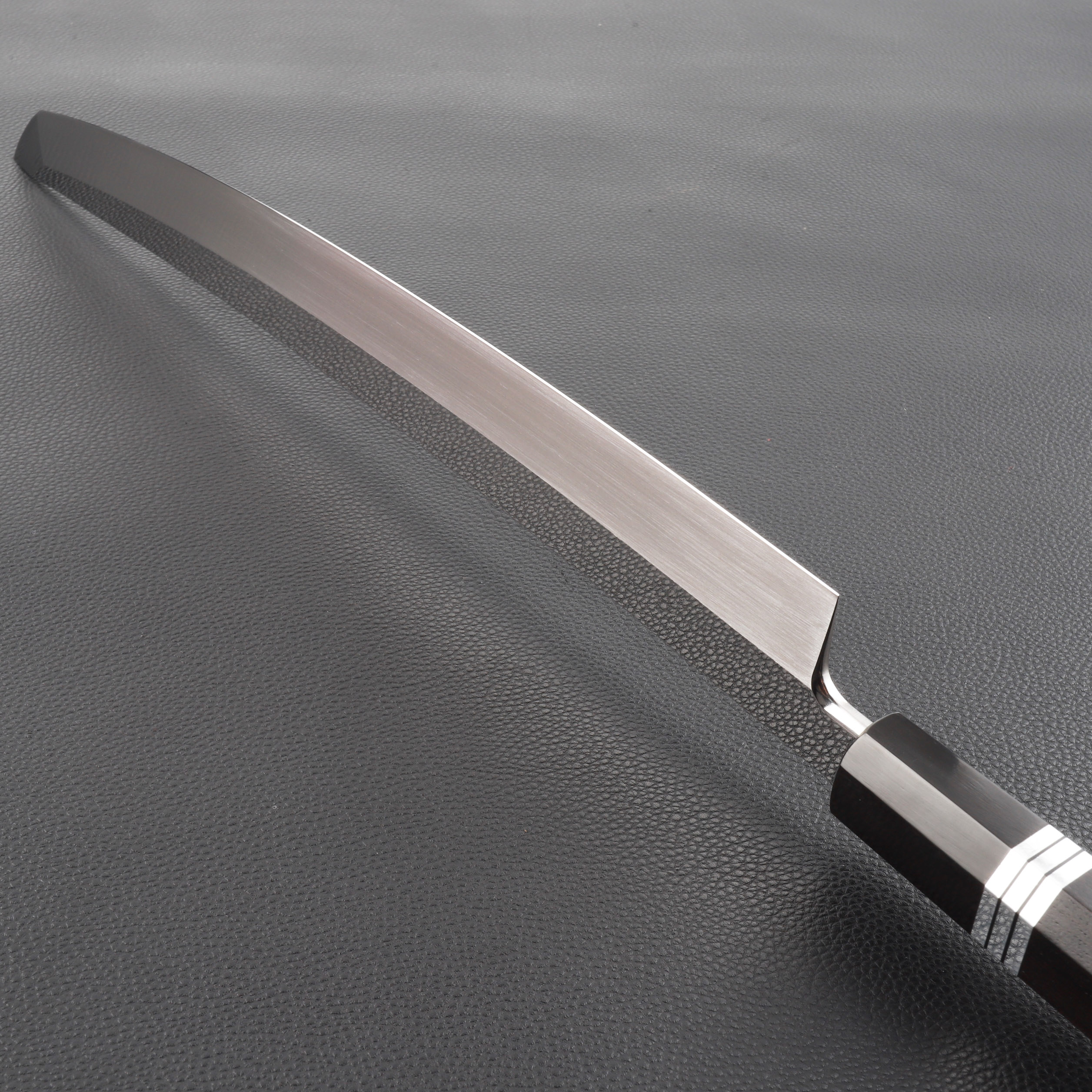 楽天市場】鬼反り先丸包丁 刺身包丁 尺二（刃渡り360mm）通常鏡面