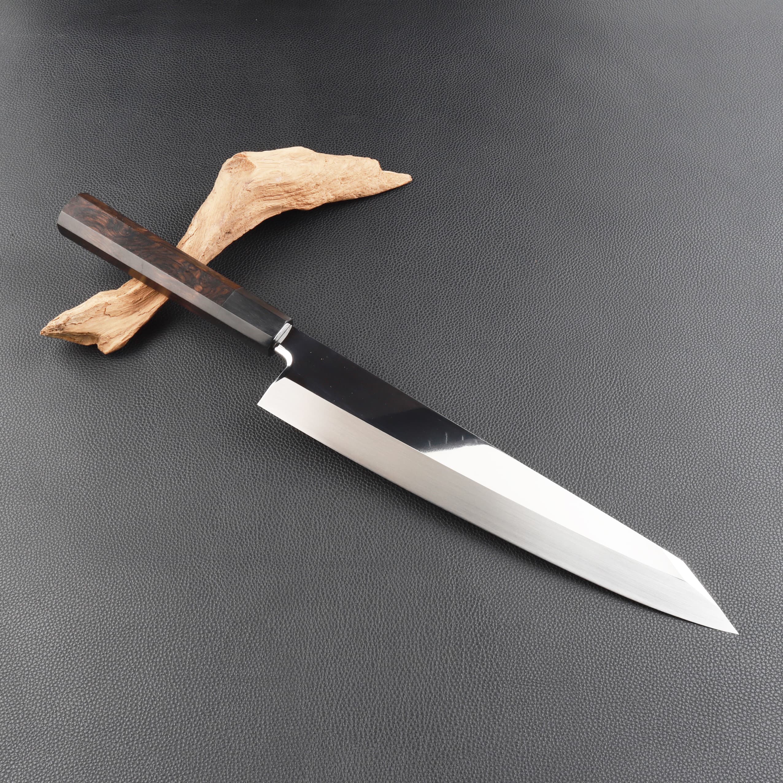 楽天市場】勘所型牛刀 9寸（刃渡り270mm）尺（刃渡り300mm）通常鏡面