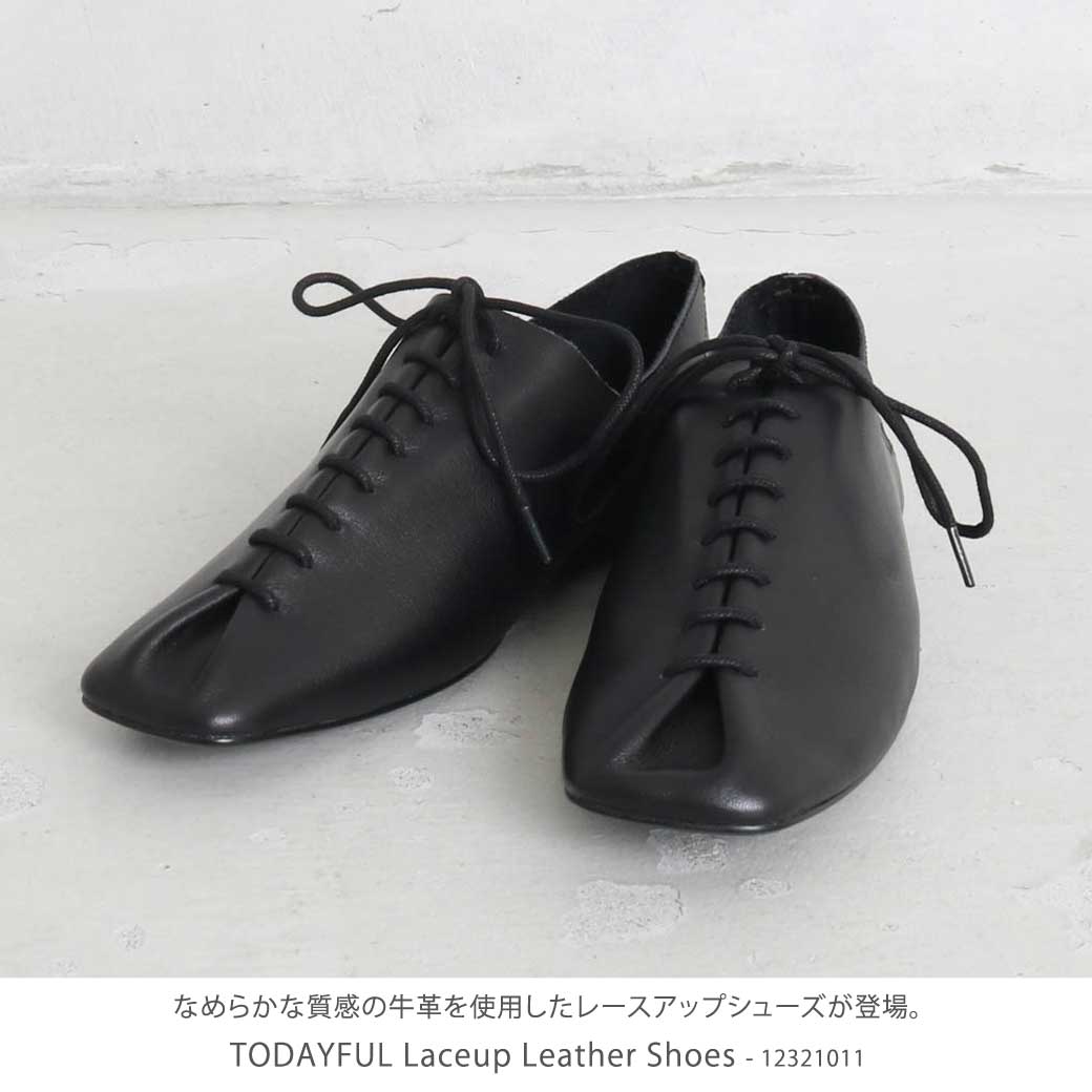 楽天市場】TODAYFUL トゥデイフル Laceup Leather Shoes レディース