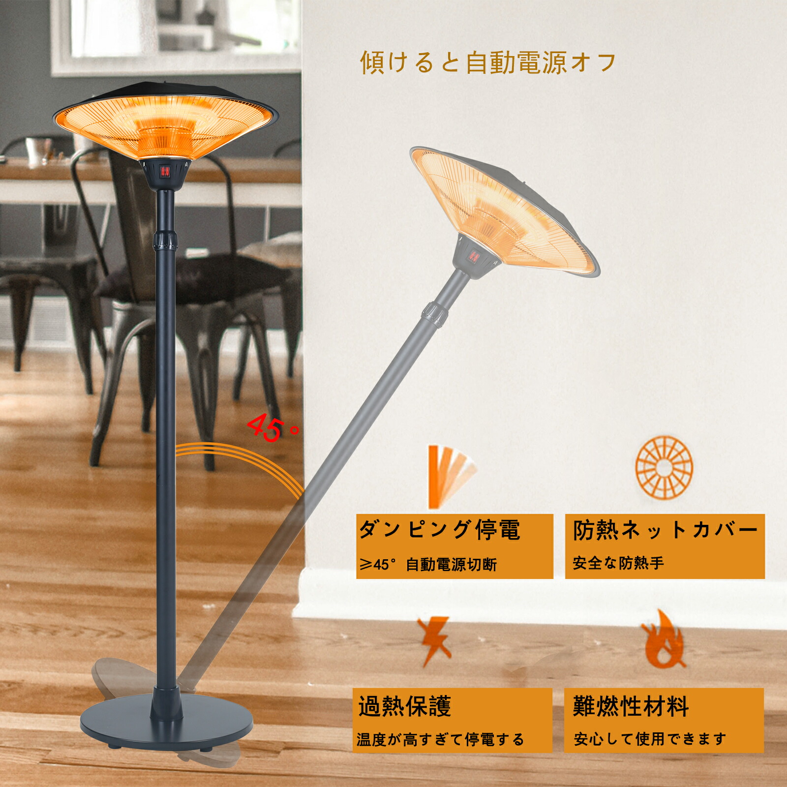 楽天市場】【2月20日-2月28日限定2000OFFクーポン】ハロゲンヒーター