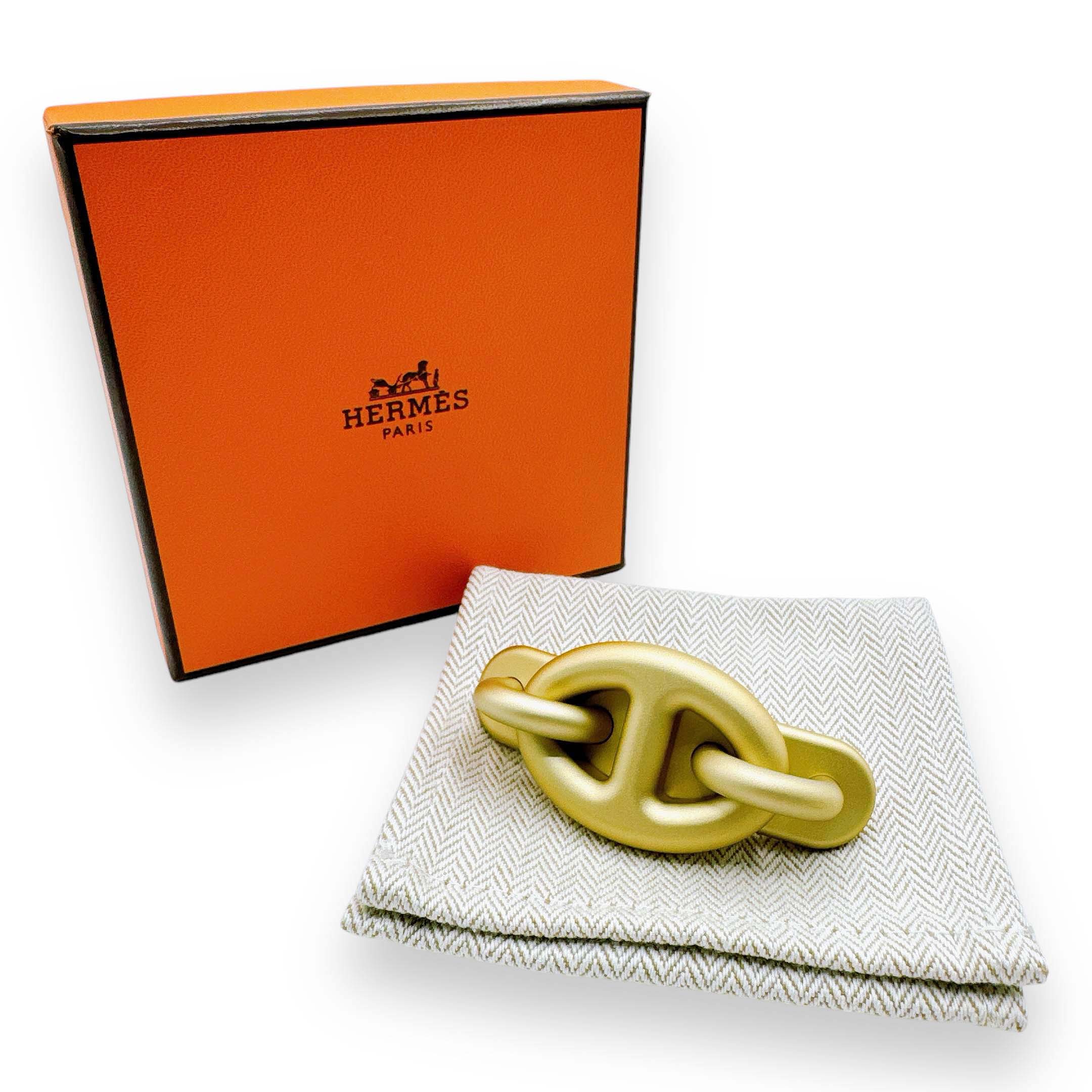 楽天市場】HERMES エルメス シェーヌダンクル バレッタ トリマイヨン