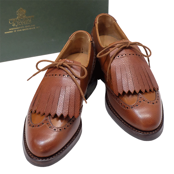 楽天市場】【送料無料】【本物】美品☆CROCKETT＆JONES☆クロケット