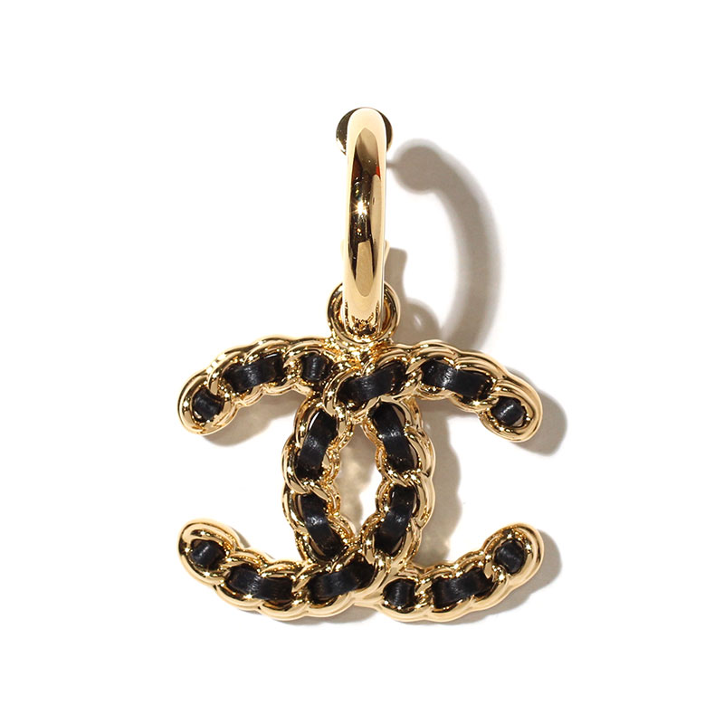 楽天市場】シャネル CHANEL ピアス フープ CCマーク メタル