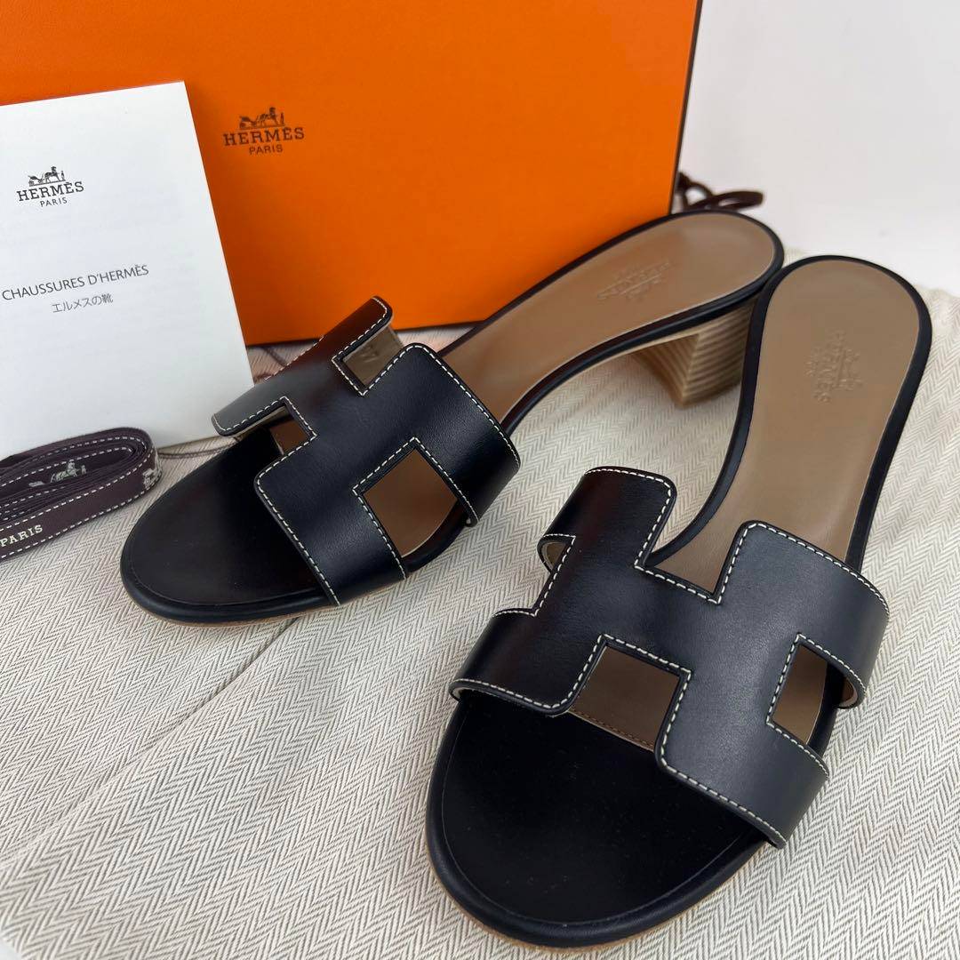 楽天市場】新品未使用 HERMES エルメス Oasis オアジス Black ブラック