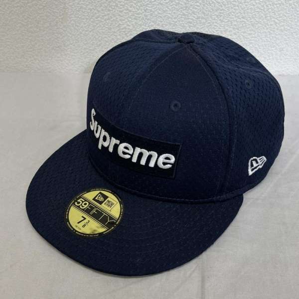 楽天市場】supreme キャップ ネイビーの通販