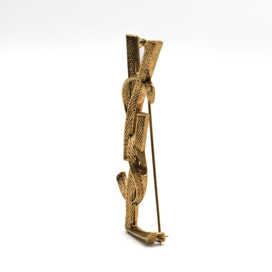 楽天市場】SAINT LAURENT サンローラン 700582 Y1500 8204 ブローチ